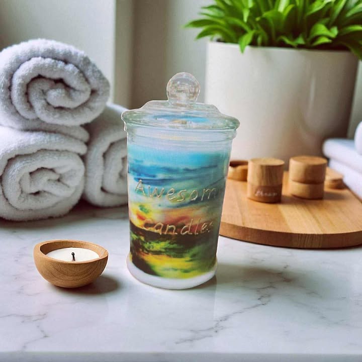 COCONUT & MANGO SCENTED CANDLE