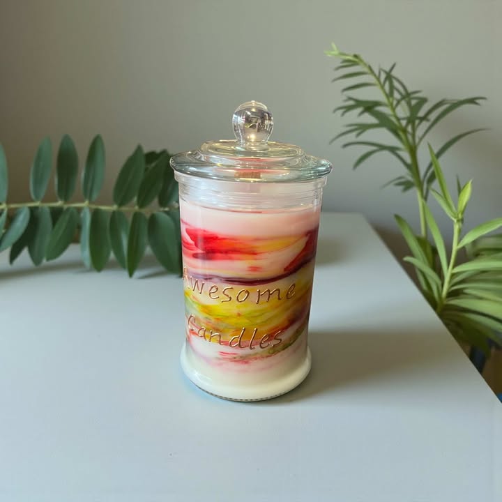 LYCHEE & BLACK TEA MEDIUM CANDLE